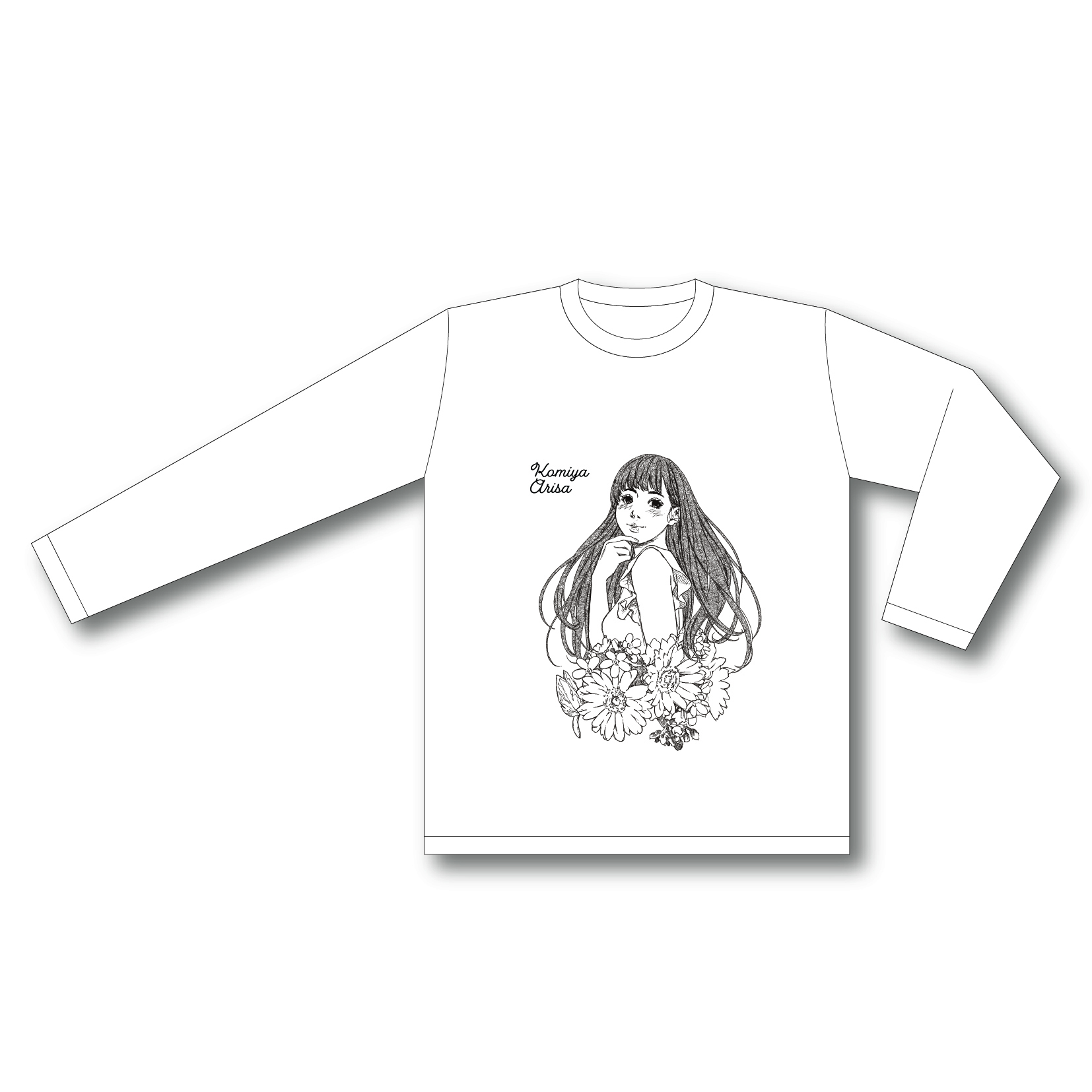 【小宮有紗 BIRTHDAY PARTY 2021】ロングTシャツ 白